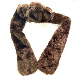 Bear Hat made of Faux Fur with Long Arms & Hand Pockets For Adults and Big Kids